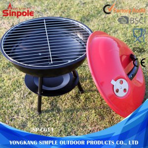 Outdoor Camping Wholesale Round Foldable Portable BBQ Grill
